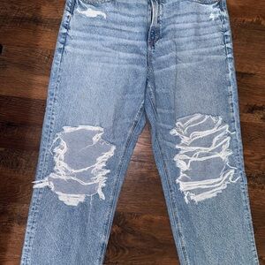 American Eagle Outfitters Highest Rise Baggy Straight Jeans